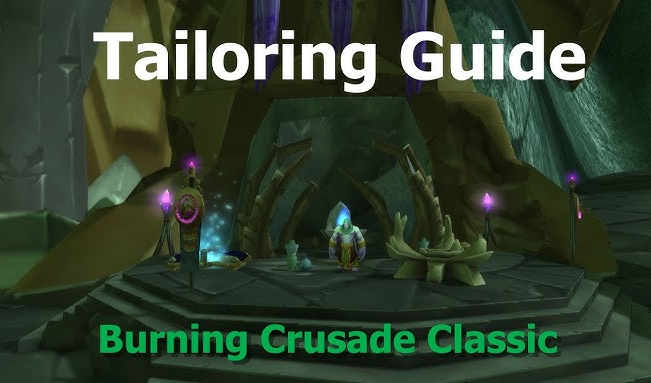 WoW TBC Classic Anniversary Tailoring guide